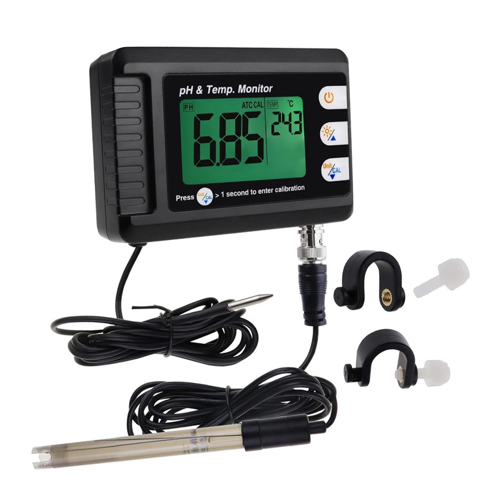 PH Meter, Mehrzweck Wasserqualitätstester für Aquarien, Schwimmbäder Und Aquakultur.