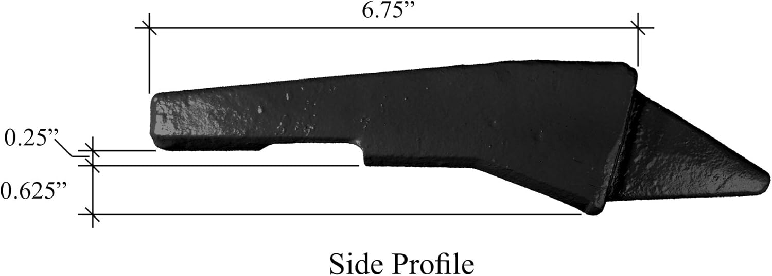 10-6737322, Fits Bobcat Skid Steer Tooth/Shank/Hardware Assembly- 6737322Y