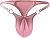 Mens Sexy Bugle Pouch Underwear G-String Thongs Elastic Briefs Breathable Underpants Thin Sissy Gay Naughty Panties