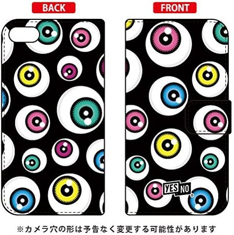 YESNO Notebook Type Smartphone Case Eyes Black / for iPod touch (6th Generation) ATC6TH-IJTC-401-N263