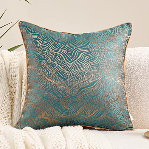 Avigers Throw Pillow Covers, Green Gold Velvet Pillow Cover