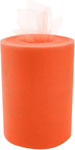 Miniatura 4 de Decoración navideña de tul verde esmeralda, 6 x 100 yardas, Pascua, primavera, cinta de red de tela, corona, guirnalda, guirnalda, guirnalda,