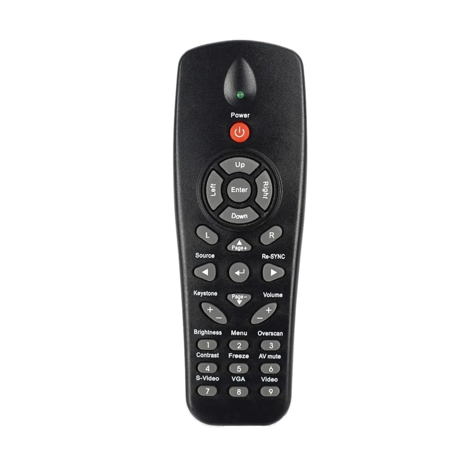 Télécommande de projecteur compatible DS322 ES530 pour panne commande