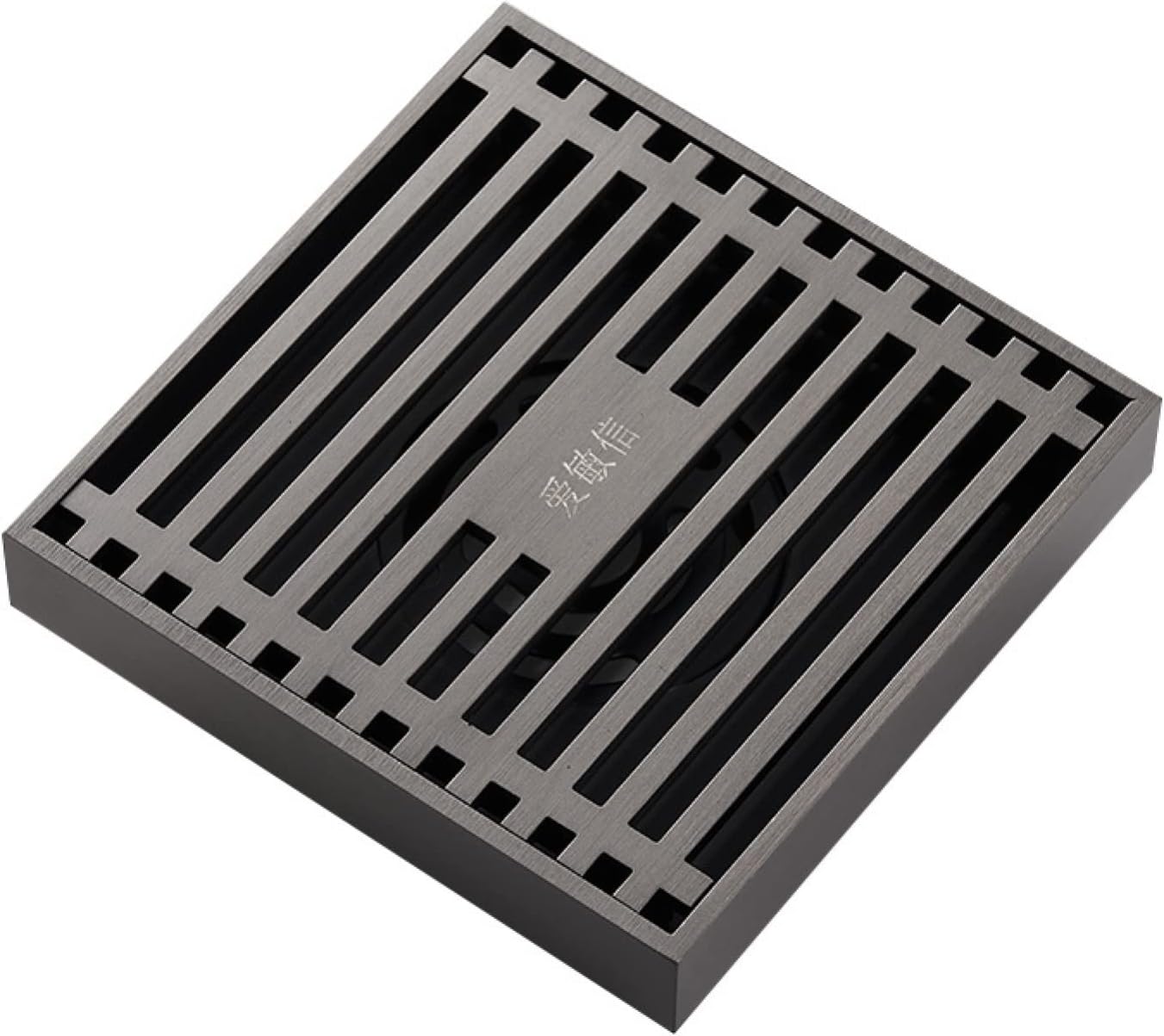 Square Shower Drain Floor Drain Shower Waste Drain Square Shower Sink Bathroom Accessory 304 Stainless Steel Shower Floor Drain-A (Color : A) (B)