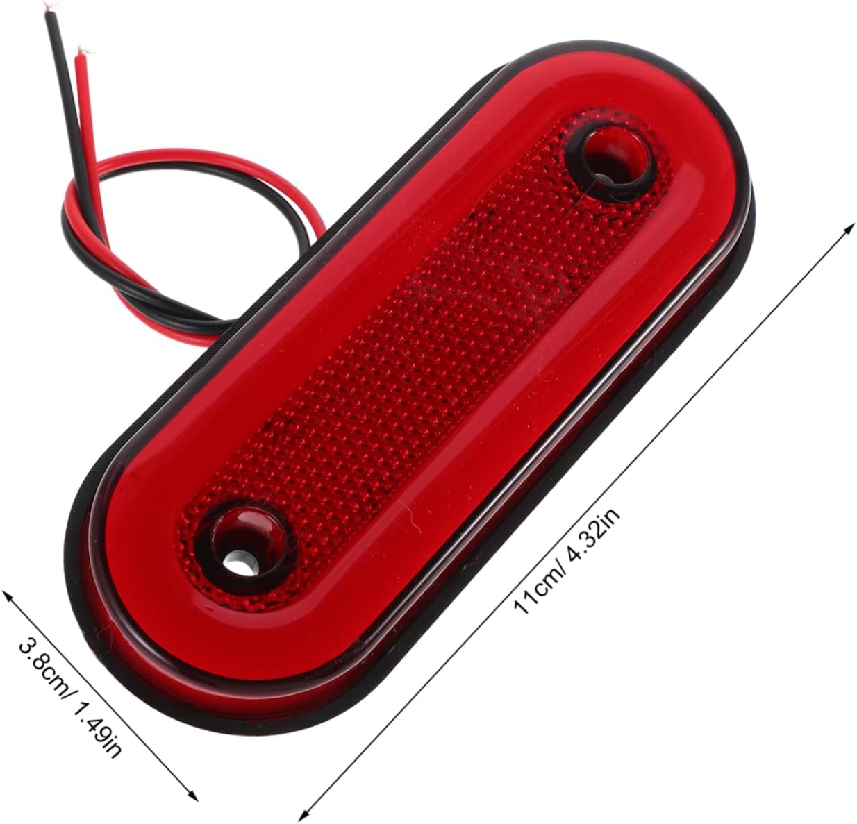 MAGICLULU 2Pcs LED Truck Marker Lights High Brightness Side Lights for Trailers Campers Easy Installation Durable Material Versatile Towing Trailer Lighting