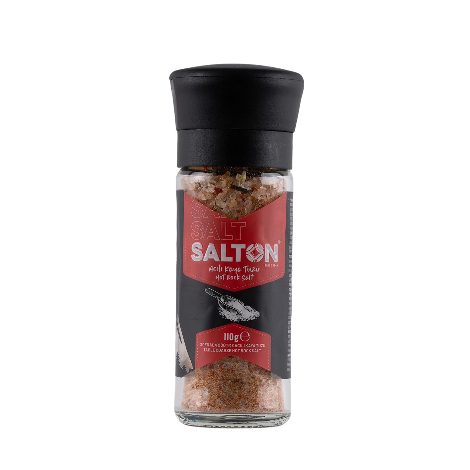 SALTON Acılı Kaya Tuzu Hot Rock Salt 110g