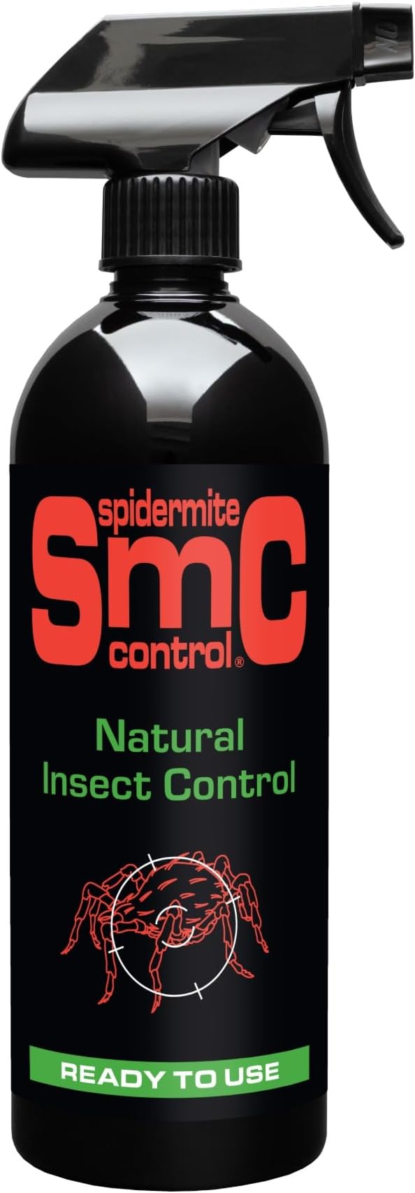 SMC Spider mite Control | 750ml Ready to Use | Spider Mite Killer and Plant Bug Spray for Indoor and Outdoor Plants | Kills Aphids, Greenfly, Whitefly, Mealybugs | Pesticide Free | Child & Pet Safe
