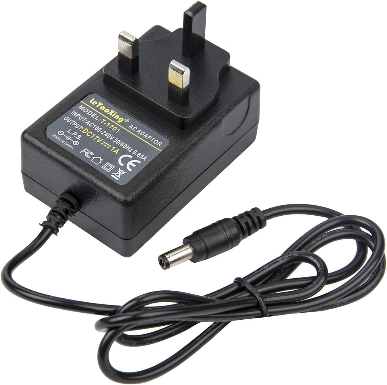 17V Power Supply Adapter Charger for Bose Soundlink I II III 1 2 3,Wireless Speaker 306386-101 369946-1300, Die Hard Portable Power 950 1150 Jump Starter Mains 6.6FT Cable