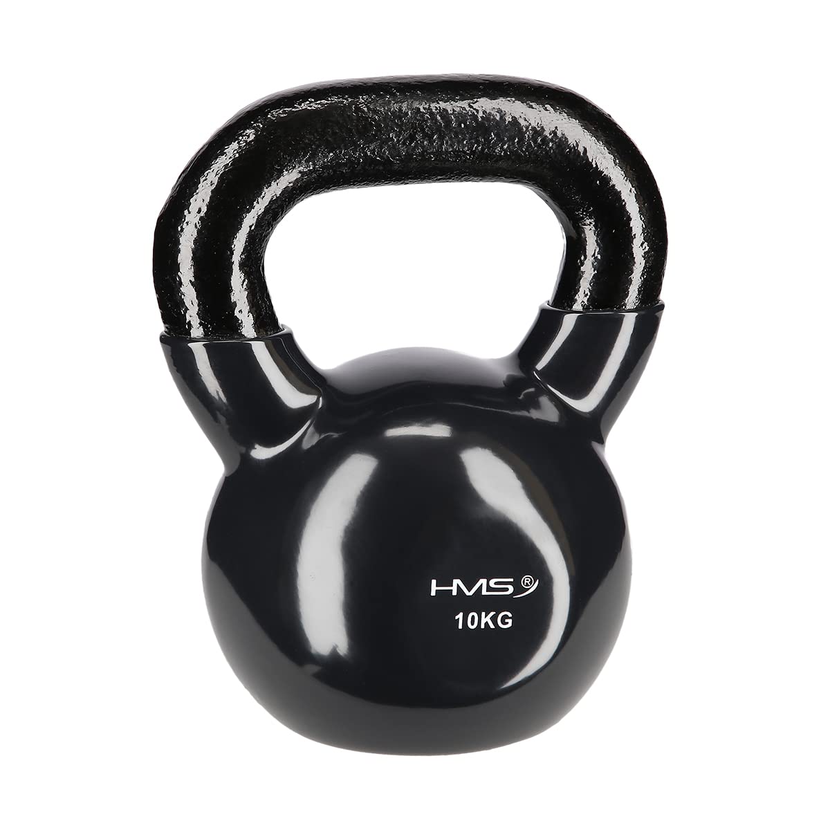 HMS Winylowy kettlebell 10 kg czarny KNV10