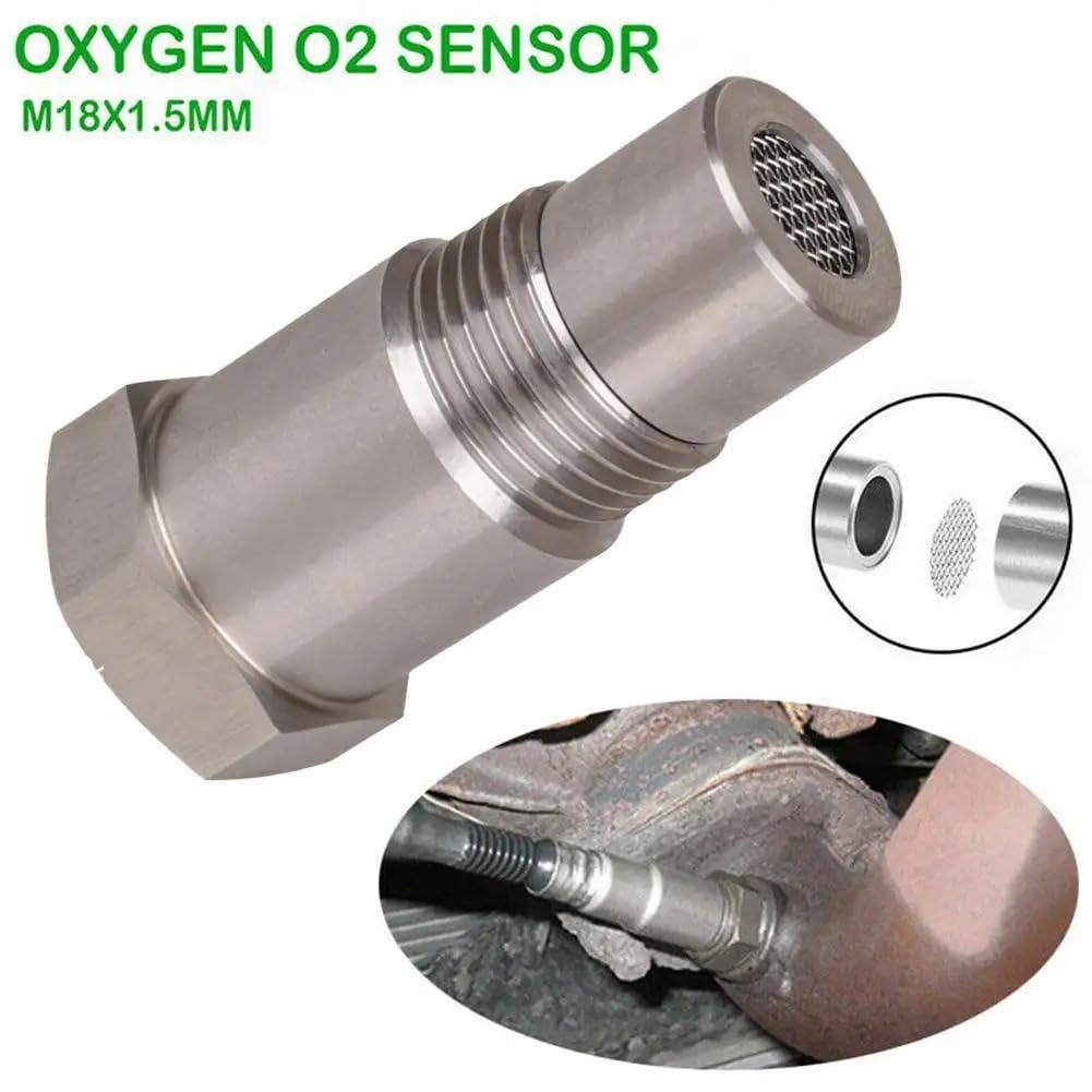 Lambdasonde 2PCS M18x1,5MM Auto Universal Sauerstoff O2 Sensor Spacer Adapter
