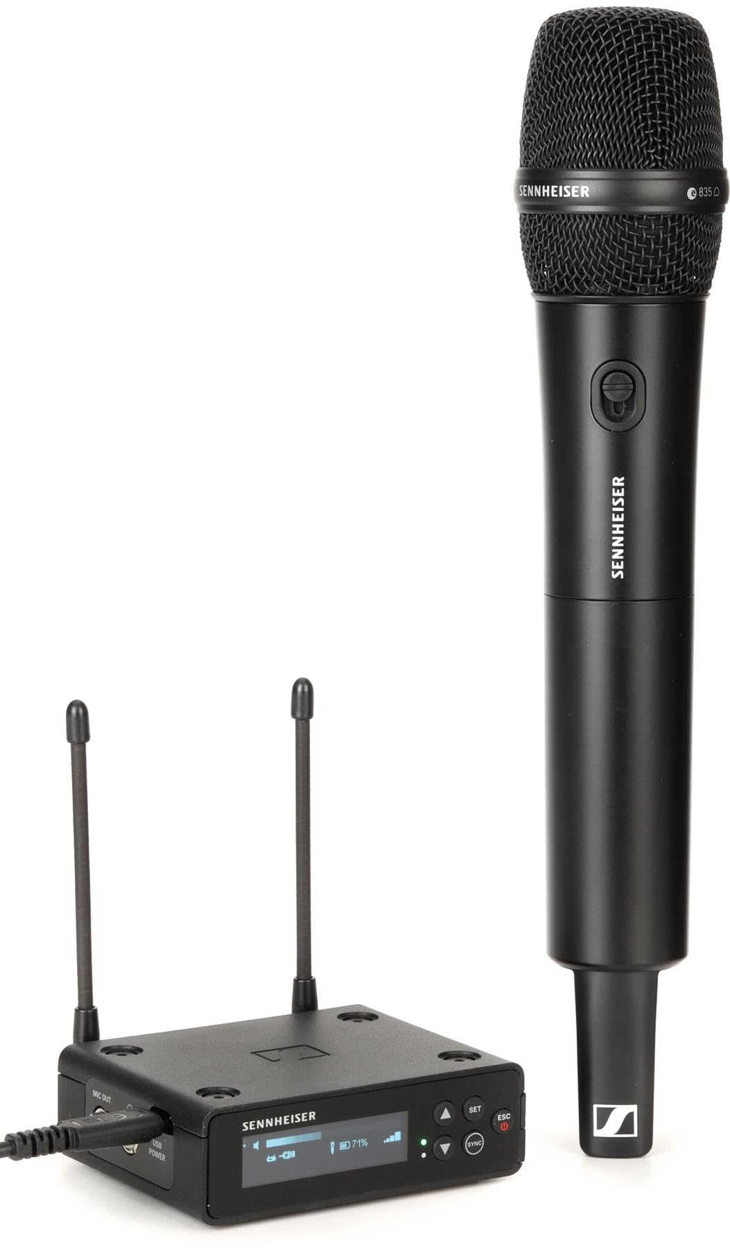 SENNHEISER EW100 G3 835 ワイヤレスマイクセットほぼ未使用 Sennheiser EW‑DP 835 Set (Q1‑6) Wireless Microphone System