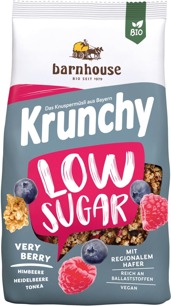 Krunchy Low Sugar Very Berry 12 x 375 g