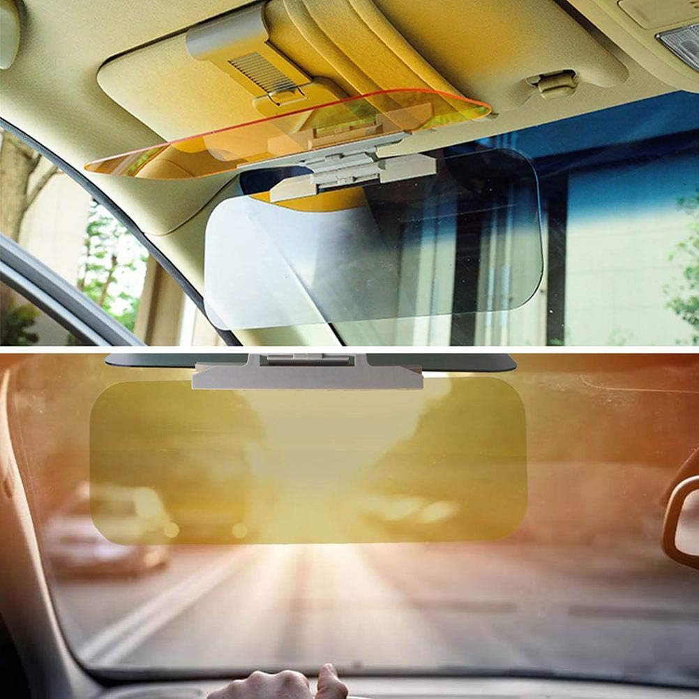 Polarized Car Sun Visor Extender - Anti-Glare, Day-and-Night Sunshade Blocker for Car