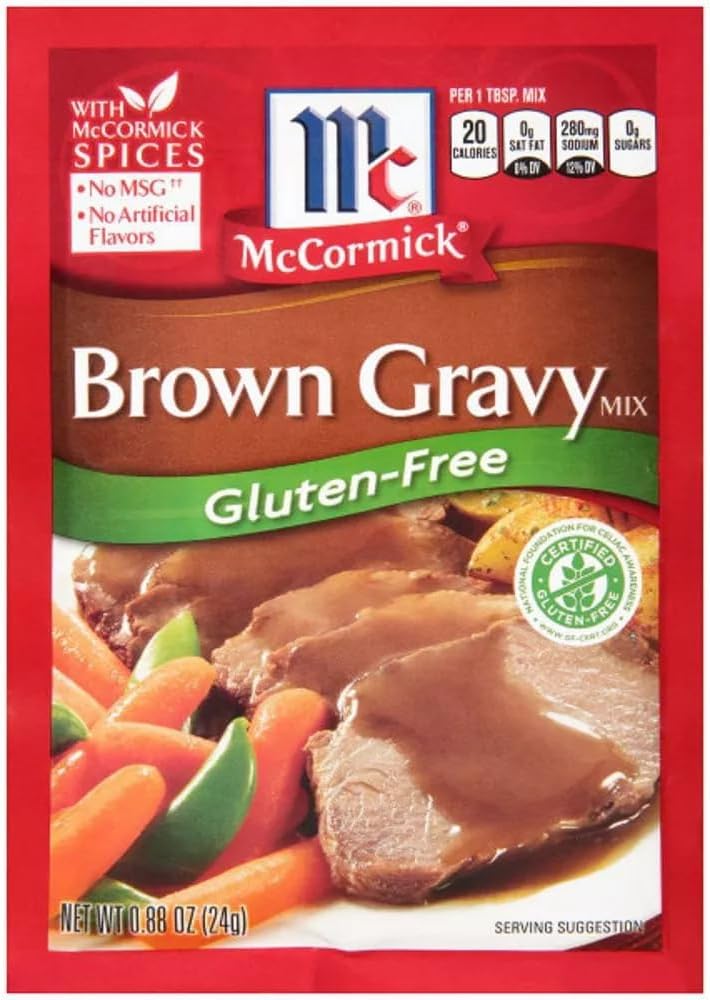 Mc Brown Gravy Mix Gluten Free Everything Else