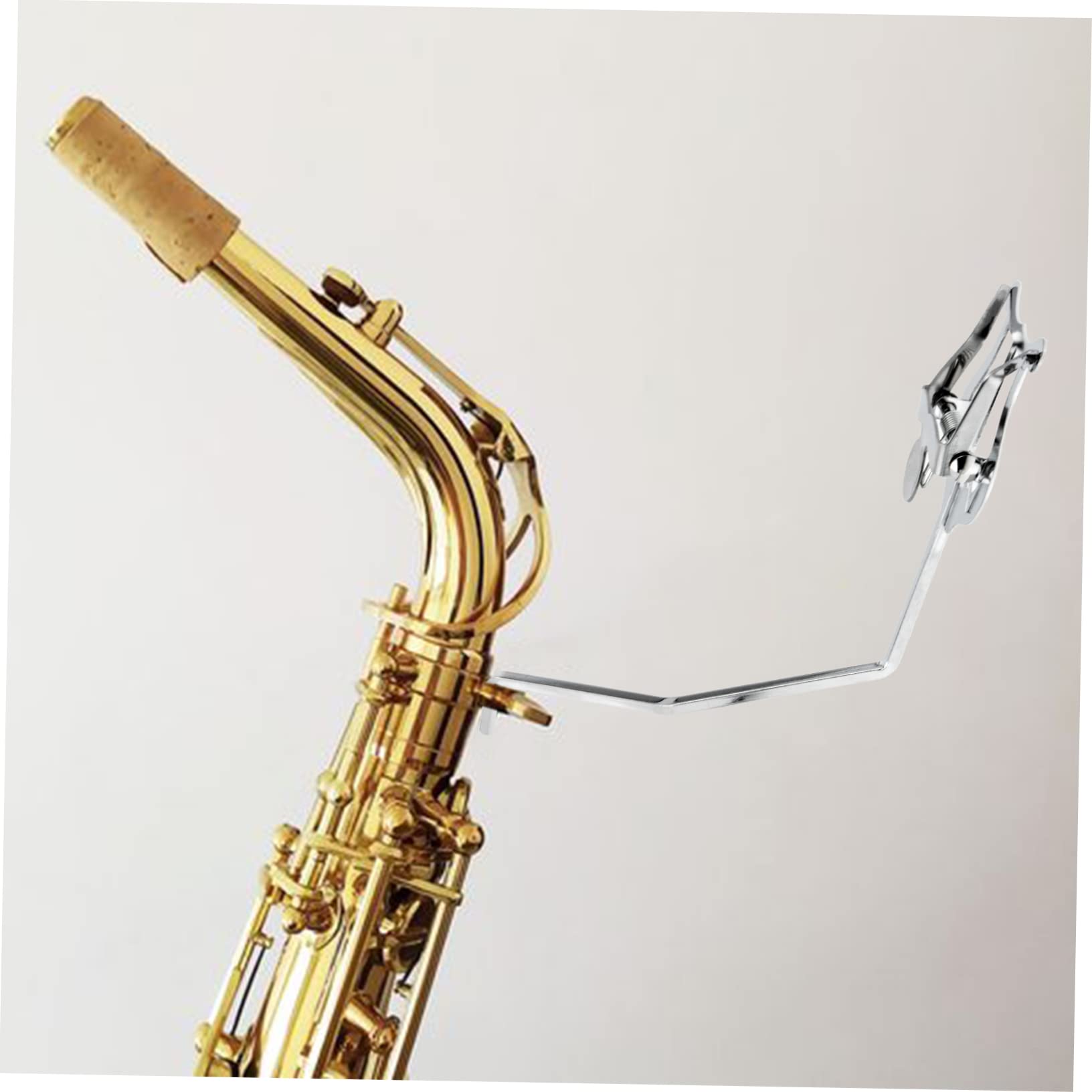ifundom 5stücke Stabiler Plattierter Notenclip Für Alt-saxophon Praktischer Klemmen-notenhalter Für Musiker Tragbar Und Langlebig Für Bläser Und Musikstudenten