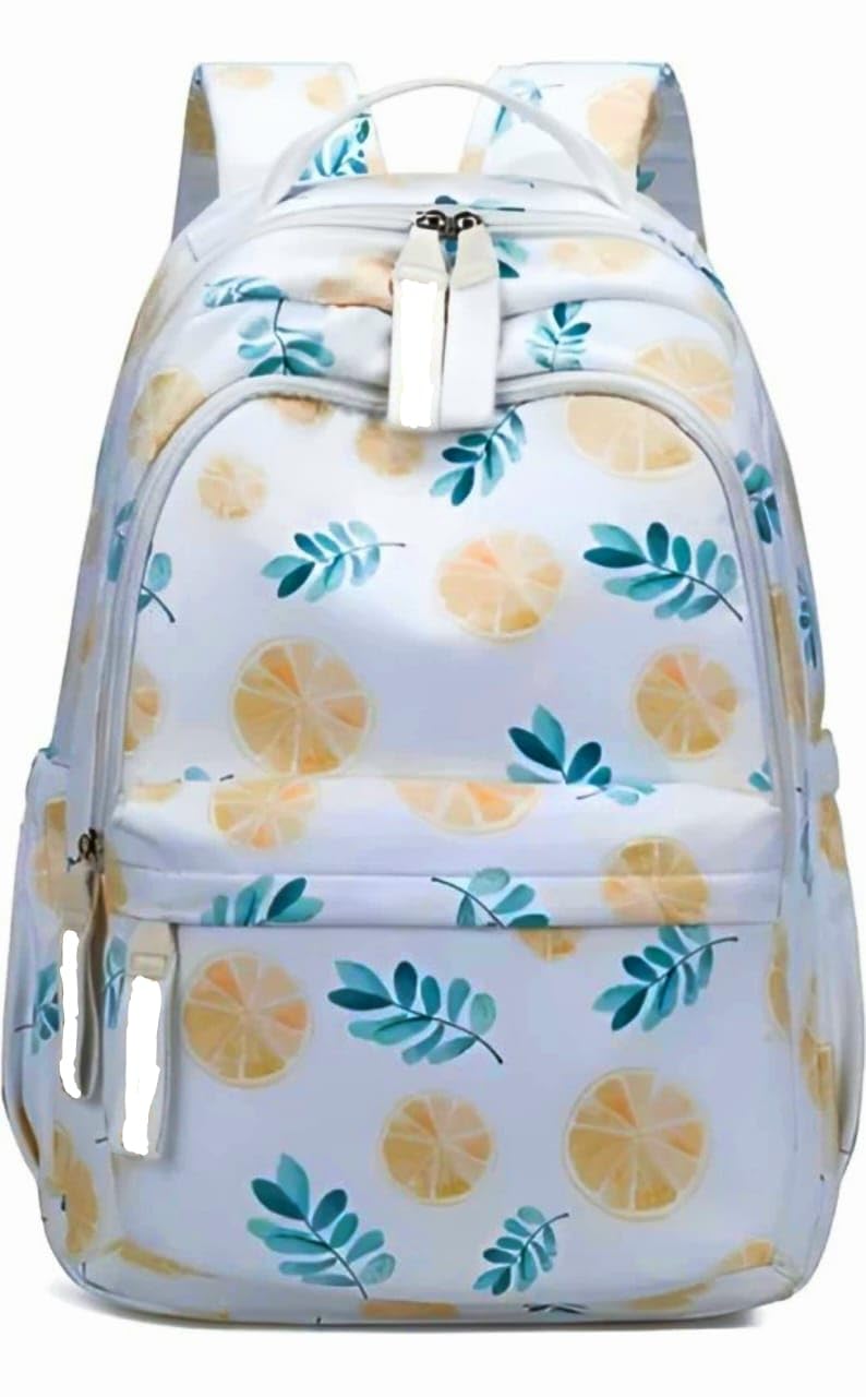Backpack School Bag For Travel With Bottle Compartment | Trendy Water Resistant High Storage Bag For Men & Women | Boys & Girls Laptop Printed Backpack For College Gift (White) (B0DCNG65V7) Amazon Price History, Amazon Price Tracker