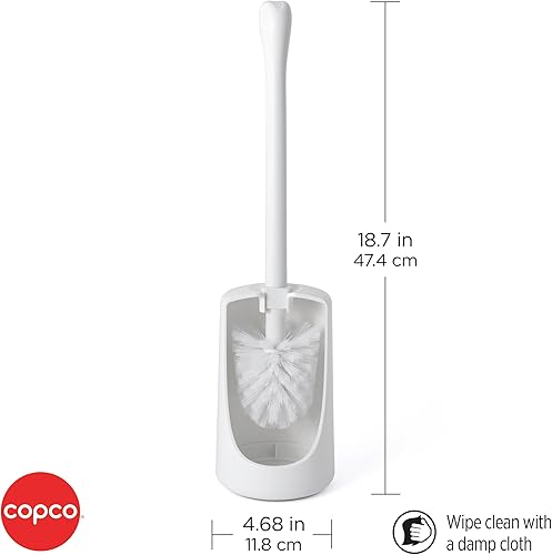 Miniatura 5 de Copco Escobilla de inodoro con recipiente, limpiador de inodoro