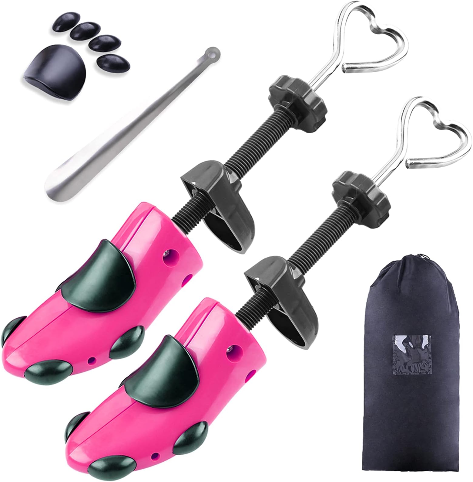 cyrico Shoe Stretcher Women 4-way Shoe Expander Widener Shoe Tree Shape for Wide Feet