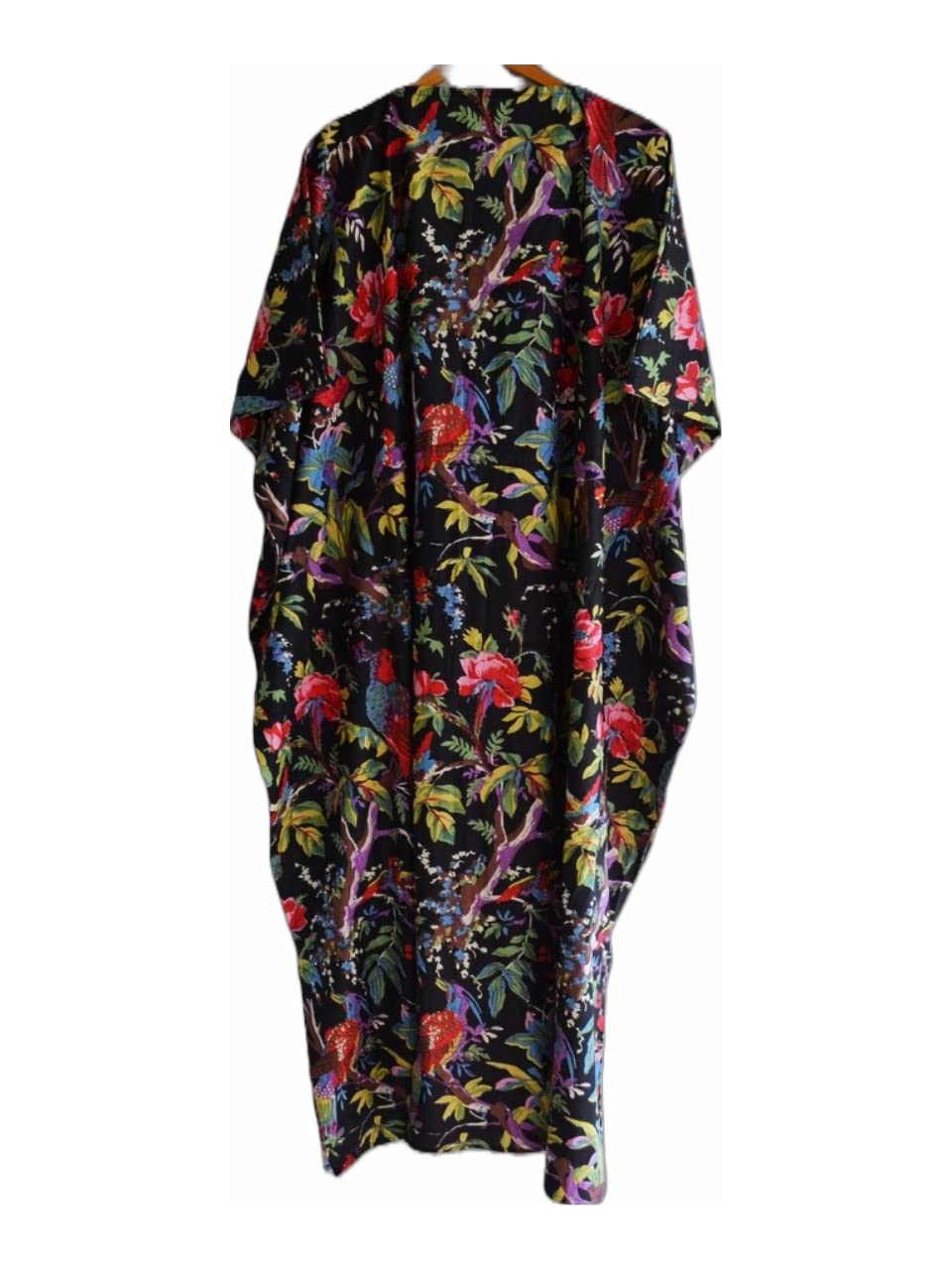 Dames stoere lange kaftans/bloemenprint lange coole kaftan/damesjurk