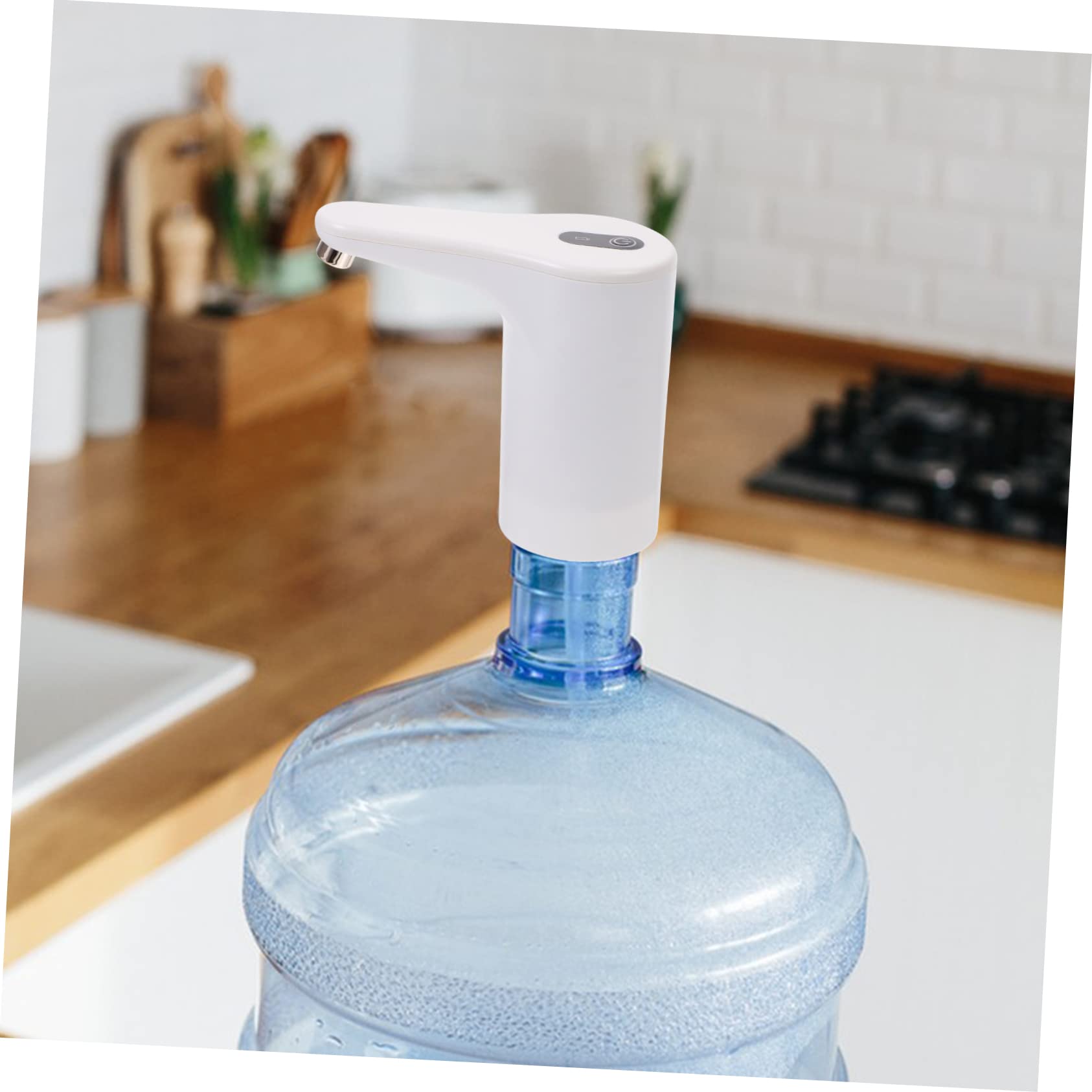 Angoily Distributeur Deau Électrique À Pompe pour Eau en Bouteille 5 L/7 5 L/11 L/18 L Pompe Automatique pour Bouteille Deau Pompe À Bouteille LED pour Carafe De 5 L
