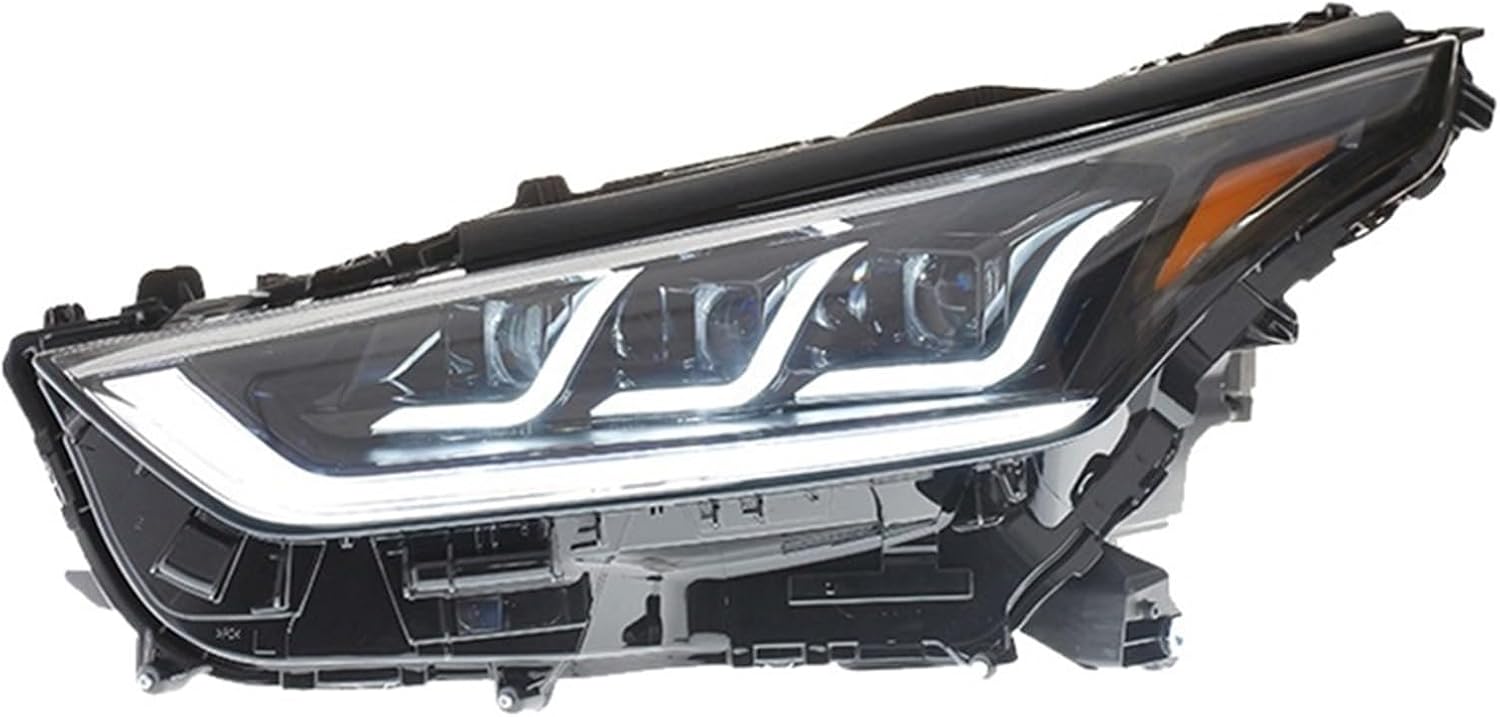 車のヘッドライト カバー 2 個車のヘッドライトためハイランダークルーガー 2022 Led ランプ Led Drl ターンシグナル