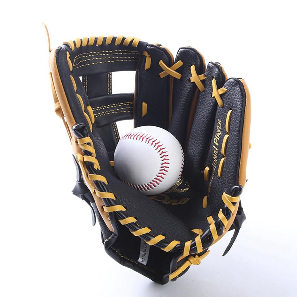 1 de baseball double couche en cuir de 11,5, convient pour les adolescents