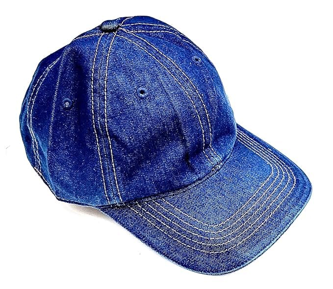 Image of Teemoods Cotton Baseball Cap: Stylish Adjustable Sun Cap for Men & Women, Embroidered Design, Great for Summer Outings, Walking, Hiking & Everyday Use