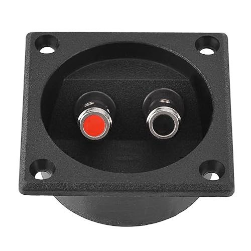 Miniatura 9 de Pomya Caja de terminales de altavoces, cable de poste de unión tipo 2, conector de copa de resorte cuadrado, componentes acústicos para altavoz
