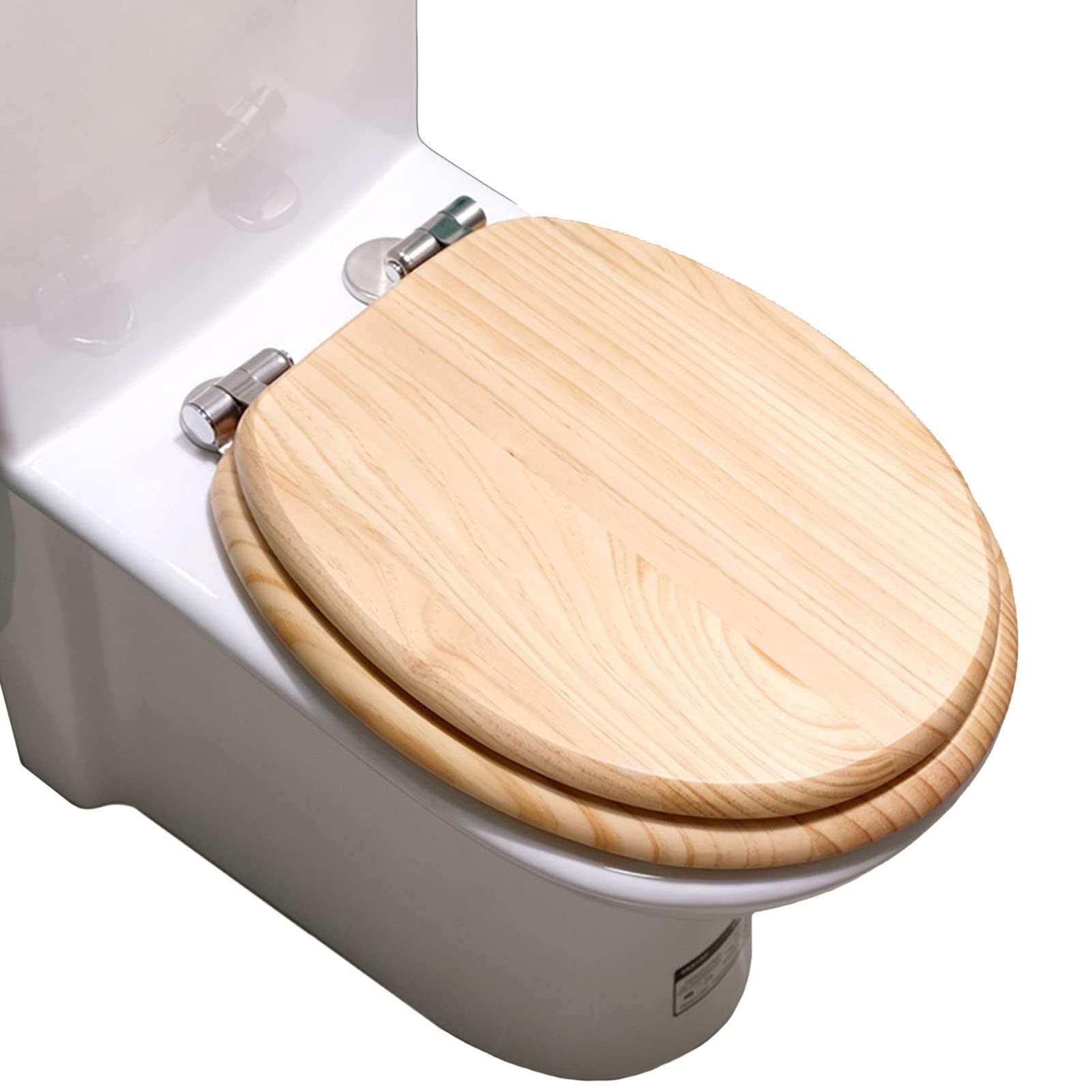 Abattant WC en bois finis les bruits et les fixations qui bougent