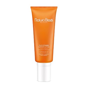 Natura Bisse C+C Vitamin Summer Lotion - Hydrates, Soothes, Enhances & Preserves Tan with Aloe Vera & Antioxidant Vitamins - Lightweight, Fast-Absorbing - Soft Citrus Scent - 7 oz