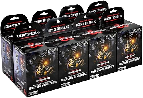 WizKids D&D Icons of the Realms Miniatures: Mordenkainen presenta monstruos del ladrillo multiverso