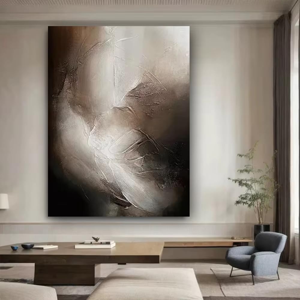 AEFOUU Canvas Wall Art Print Abstract Painting Modern Character Wall Art Images Canvas Picture Large Murals for Living Room Decor(40x65cm/16x26in/Frameless)