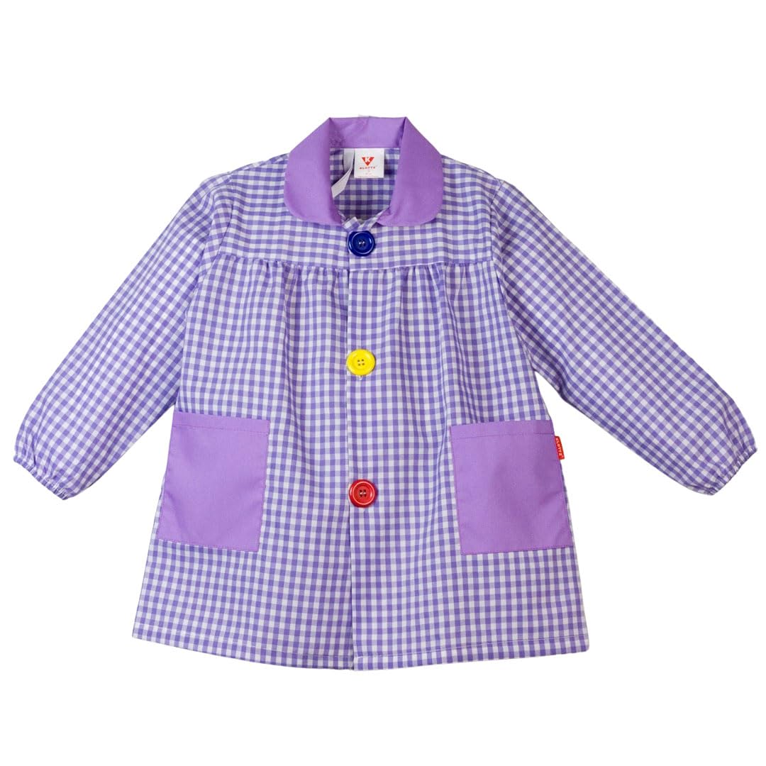 KLOTTZ 901B - BABI CUADROS GUARDERIA bebé-niños color: LILA talla: 2