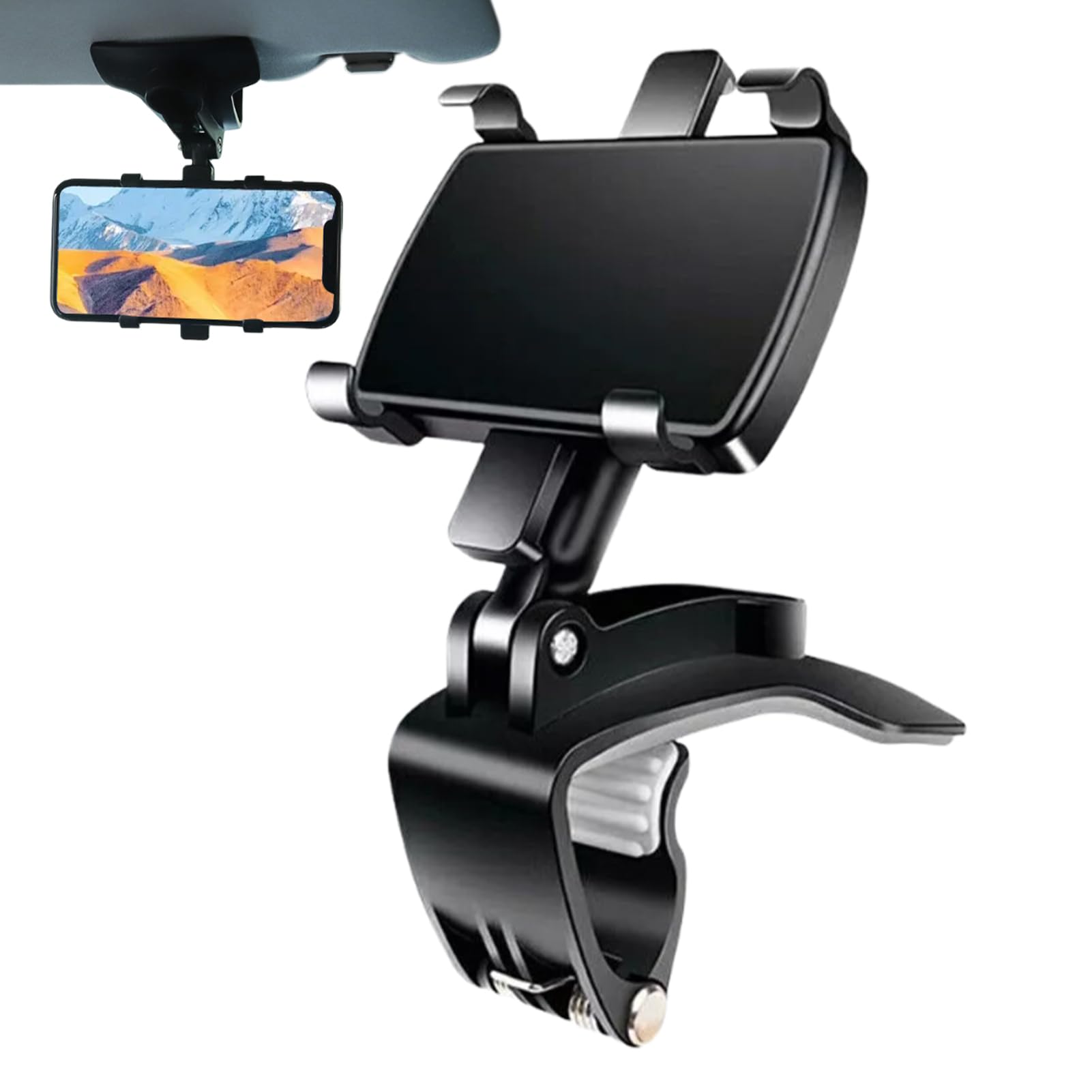 Supporto per telefono da auto Antiscivolo E Antiurto Uso Automobilistico | Supporto Telefono Cruscotto Per Berlina, SUV, Camion, Rimorchio, Camper, GPS, Navigazione, Cruscotto, Bocchetta 'Aria, Pa