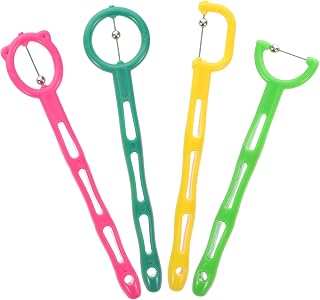 Beaupretty 4pcs Oral Muscle Exercises Tool Tongue Trainer Speech Therapy Device for Swallowing Rehabilitation Enhance Tongue Strength Coordination