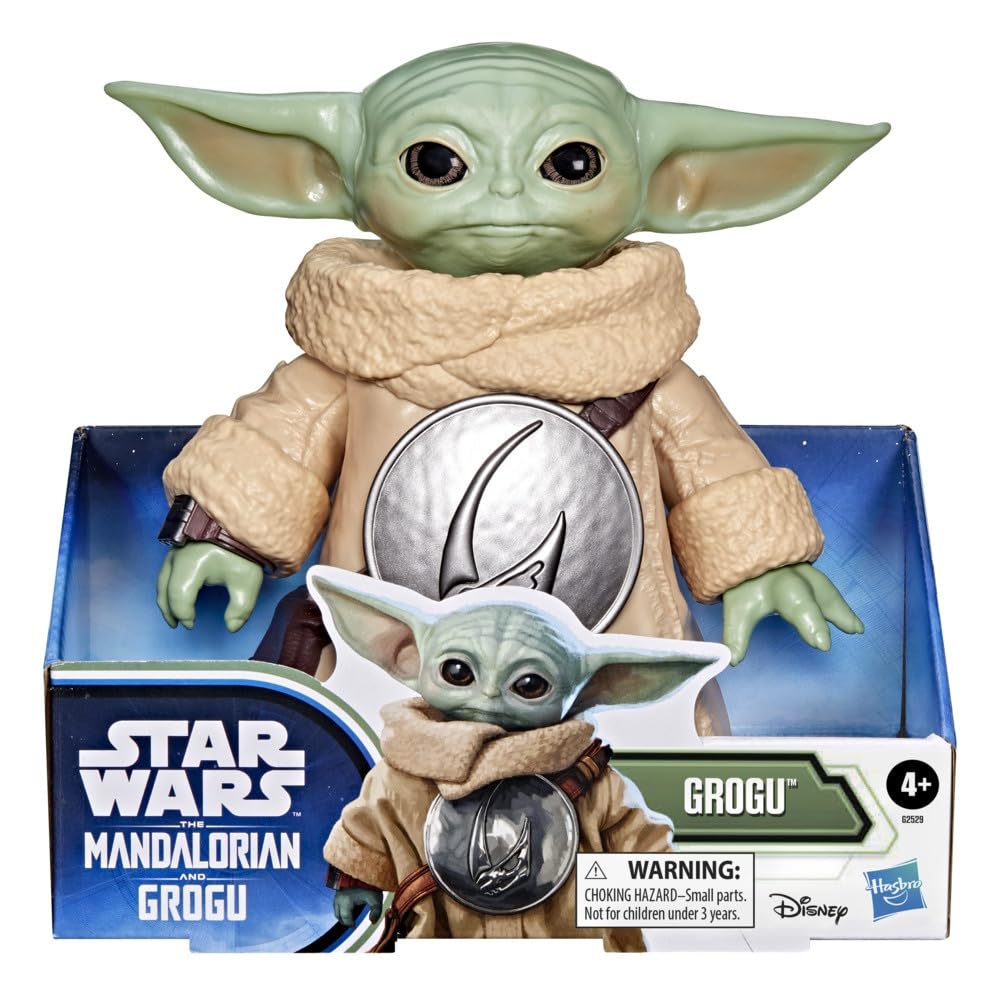 Star Wars Figura de acción de Grogu de 16,5 cm, The Mandalorian & Grogu, Juguetes para niños y niñas, Edad: A Partir de 4 años