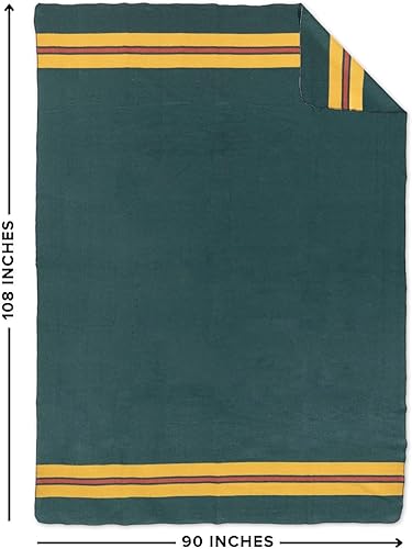 Vista 57 de Arcturus Rainier - Manta de lana – 4.5 libras cálida, pesada, lavable, grande Ideal para camping, al aire libre, supervivencia y kits de Cuatro