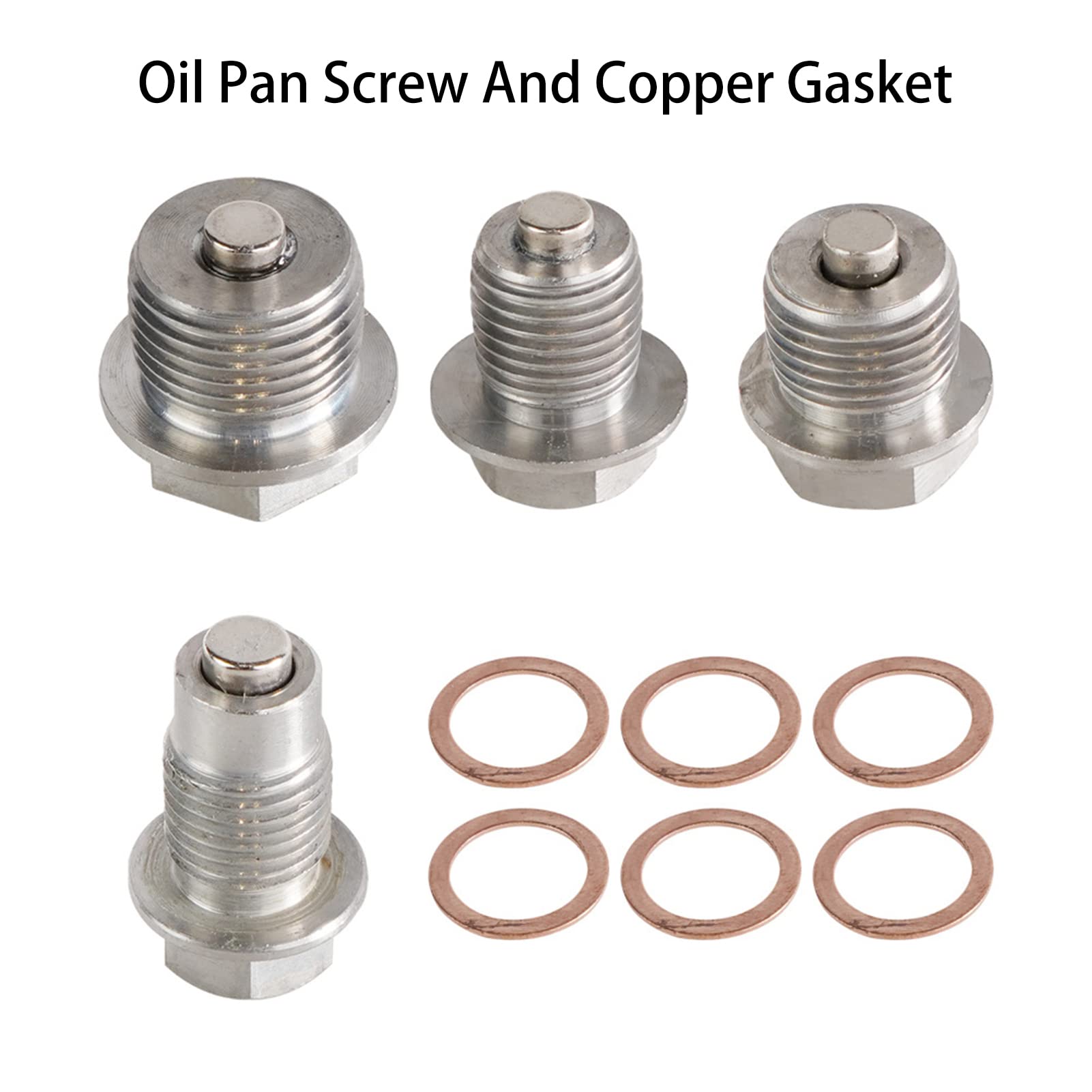 BOUCHON DE VIDANGE D'huile Magnétique Noir M14x1.5 VW AUDI SEAT FORD