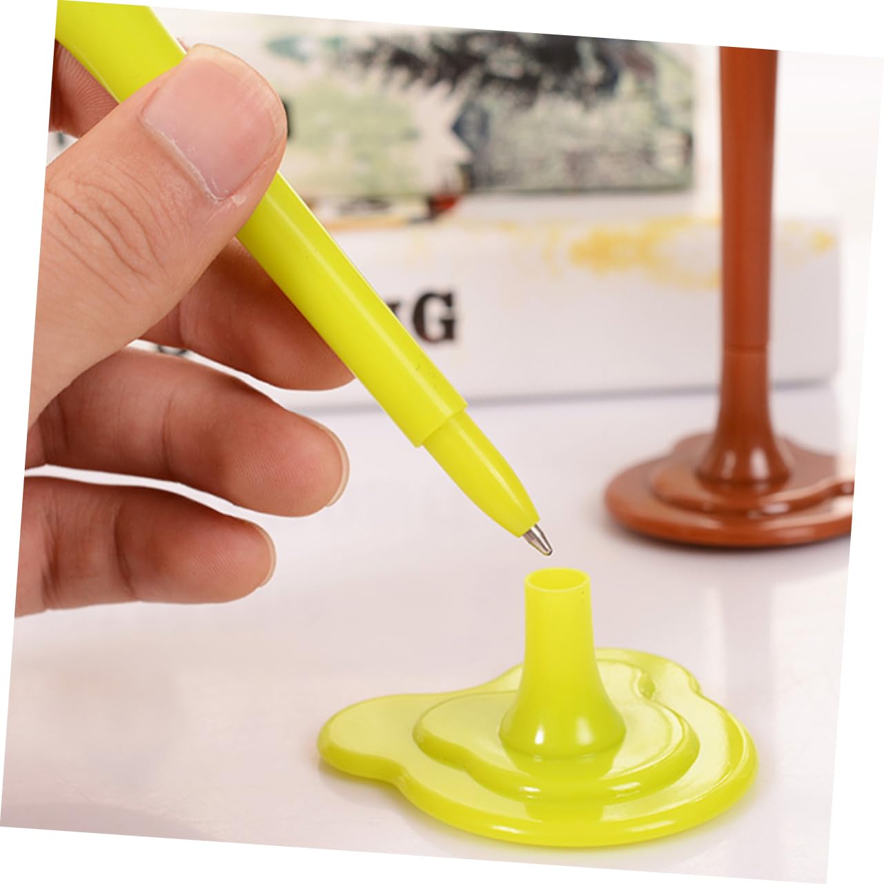 NUOBESTY 3 Set Elegante Penna A Sfera A Forma Di Cartone Animato Da 0 5 Mm Cancelleria Per Ragazzi E Ragazze Strumento Per Insegnanti 4 Pezzi*3
