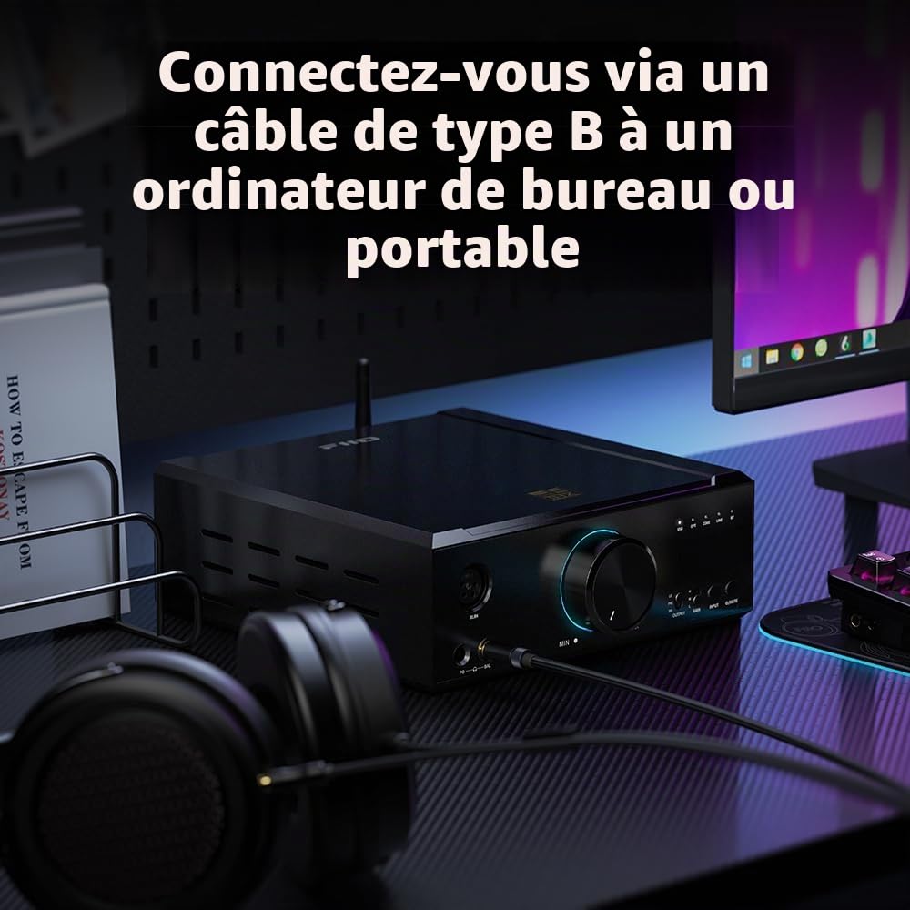 FiiO K9 Amplificateur pour casque de bureau - AKM Edition FiiO K9 - Pour casque de bureau - Édition AKM
