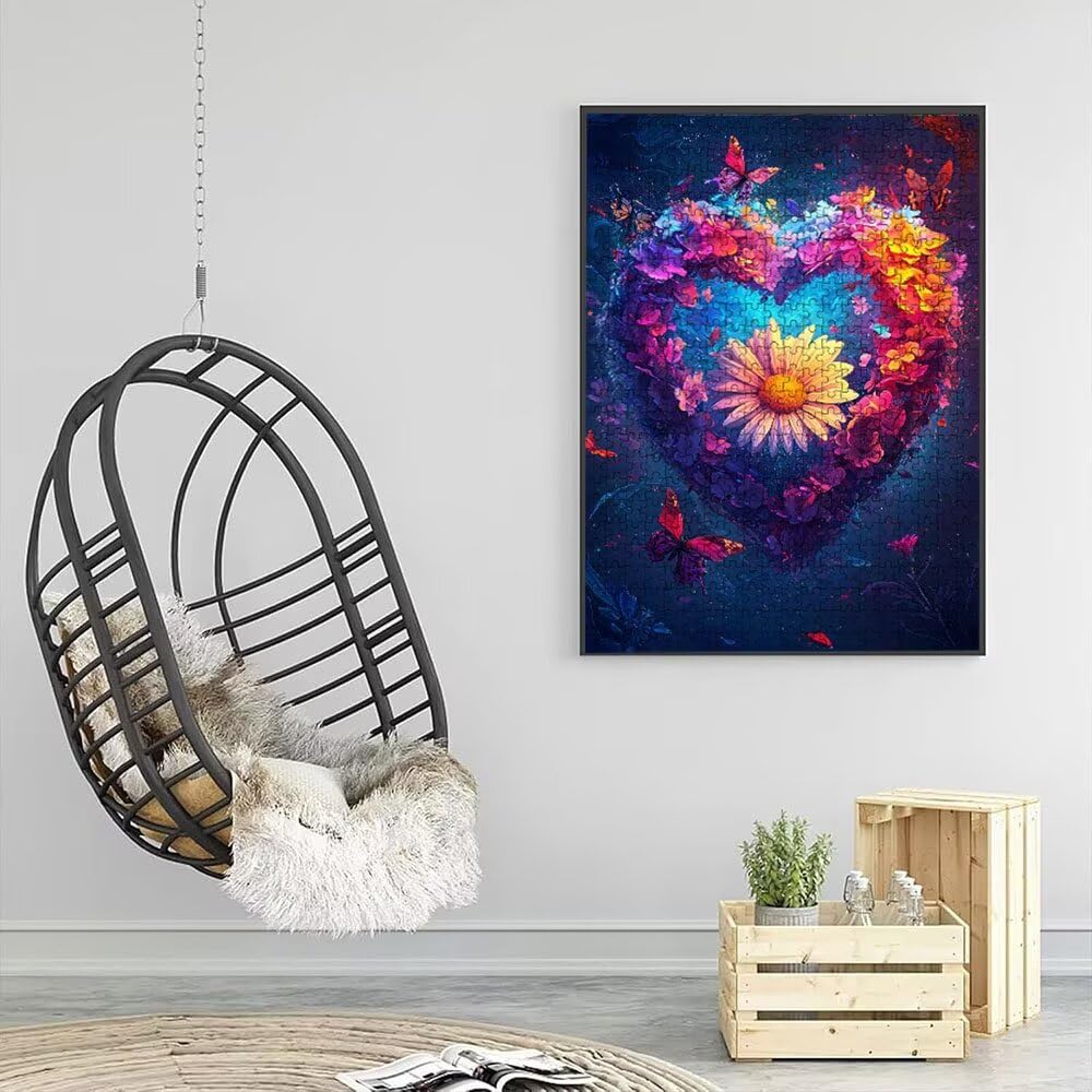 Puzzle 2000 sztuk, puzzle Love Ocean dla dorosłych 2000, drewniane puzzle, klasyczne gry edukacyjne, niemożliwe wyzwanie, gry i zajęcia rodzinne, prezent kreatywności DX0YL1-5