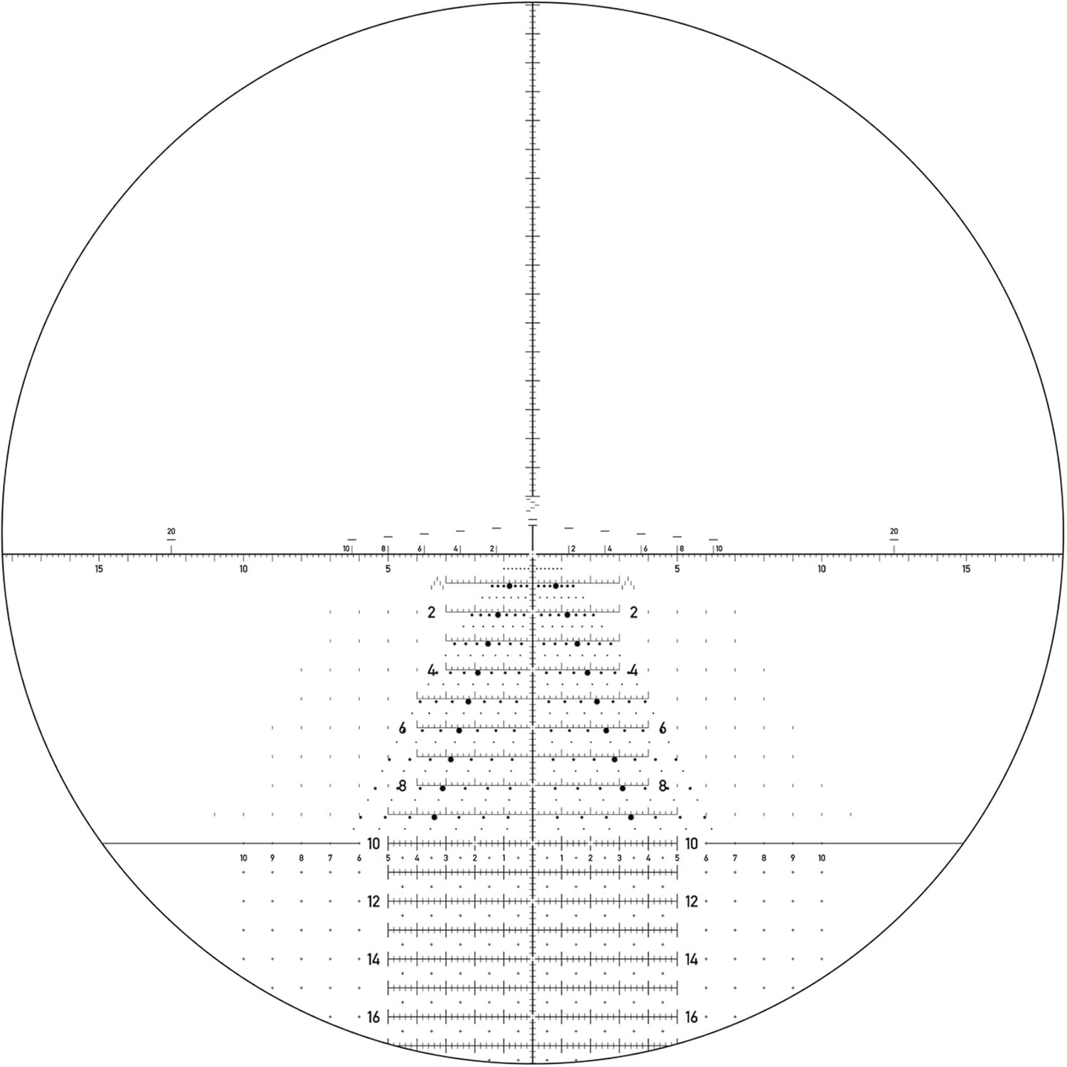 Nightforce ATACR 4-16x42mm F1 Black Riflescope - First Focal Plane (FFP), DigIllum Illuminated Reticle, ZeroHold, Adjustable Parallax, Long Range Precision Scope