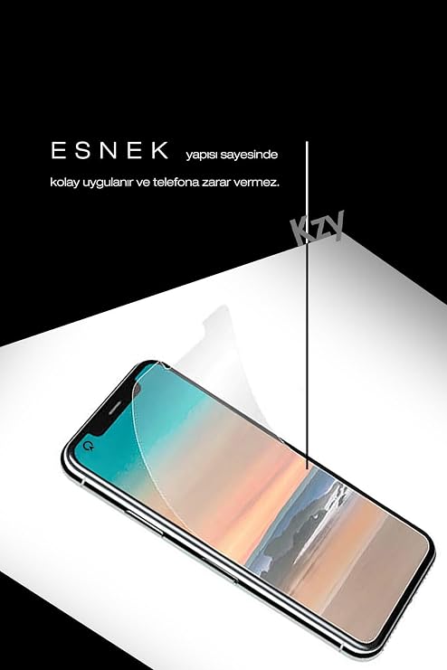 KZY Contact Nano Screen Protector Unbreakable Flexible Glass Compatible with Xiaomi Poco X7 Pro