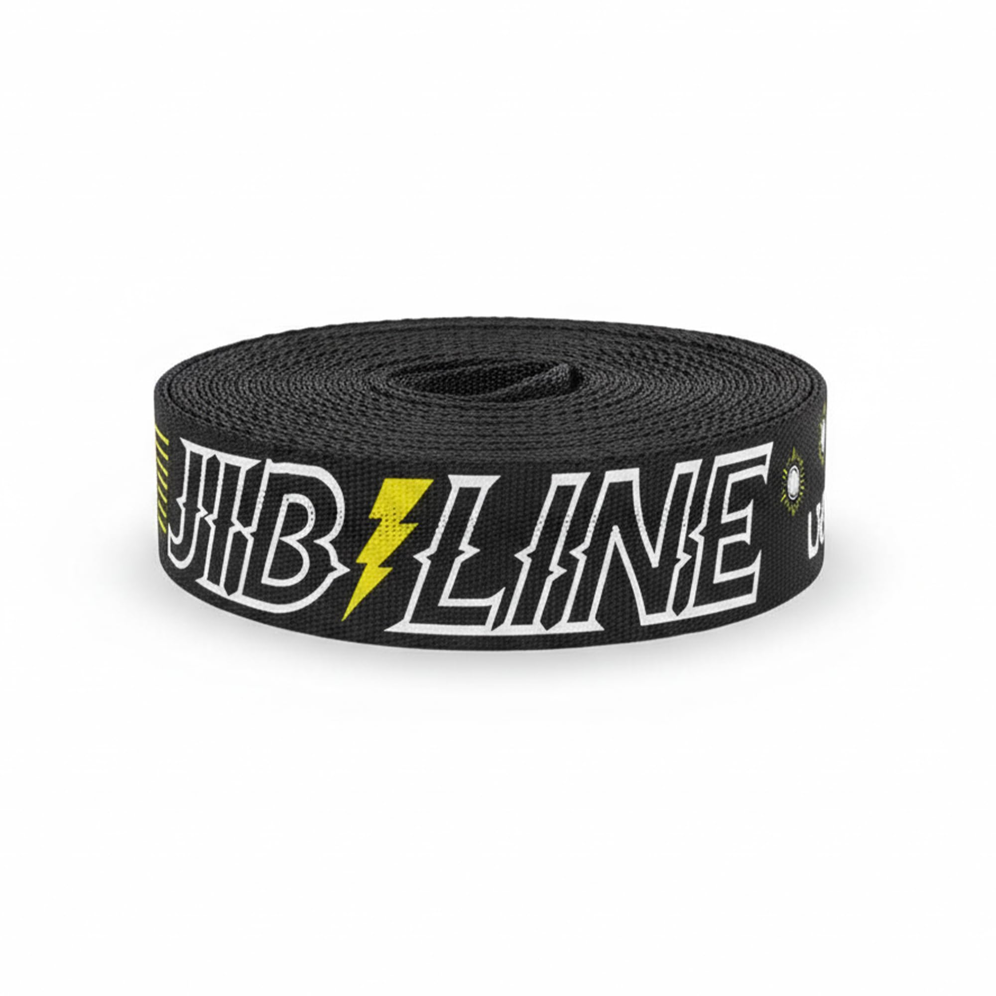 GIBBON Giboard Slackline Set | Extension for 2 Lines | Includes Lock and Roll Tension System and Tension Rod | For Various Applications | Black