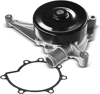 A-Premium Engine Water Pump W/Pulley & Gasket [DOHC, 6Cyl 3.0L] Compatible with Jaguar S-Type 2000-2008 & Lincoln LS 2003-2005, 6-PC Impeller Vane, Replace for# 02C2C32677, 02C2C38862