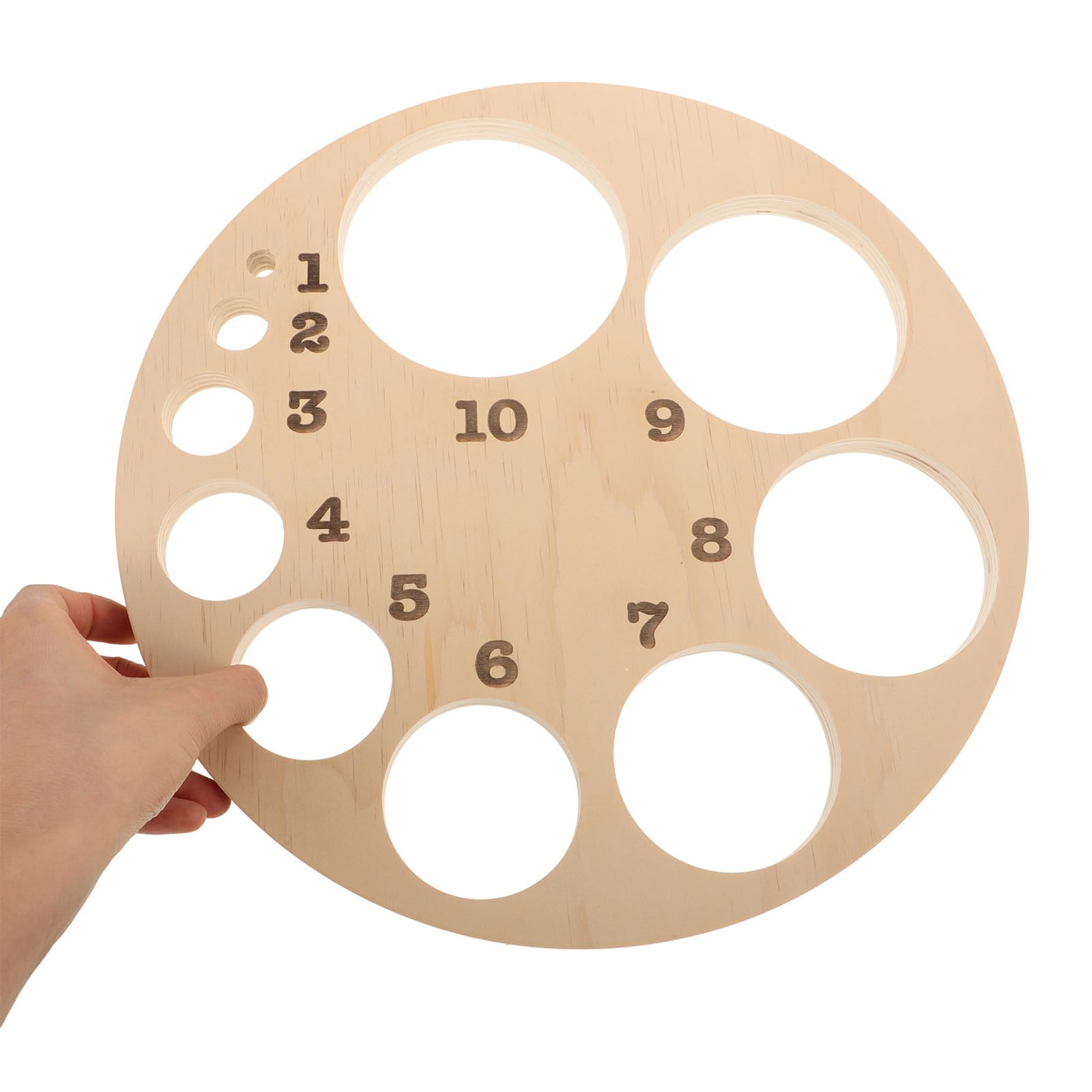 Roue en Bois Position Fœtale pour Élève, Tableau des Dilatations Cervicales, Étirement Cervicales, Réutilisable pour Cours de Préparation à L'accouchement