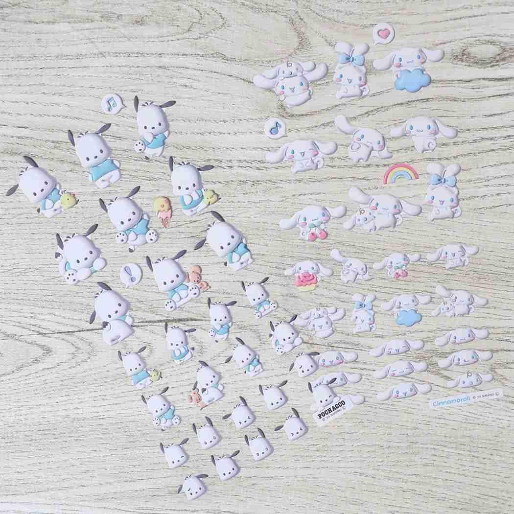 Amazon.co.jp: ポチャッコ[シールシート]パフィーライクシールサンリオ