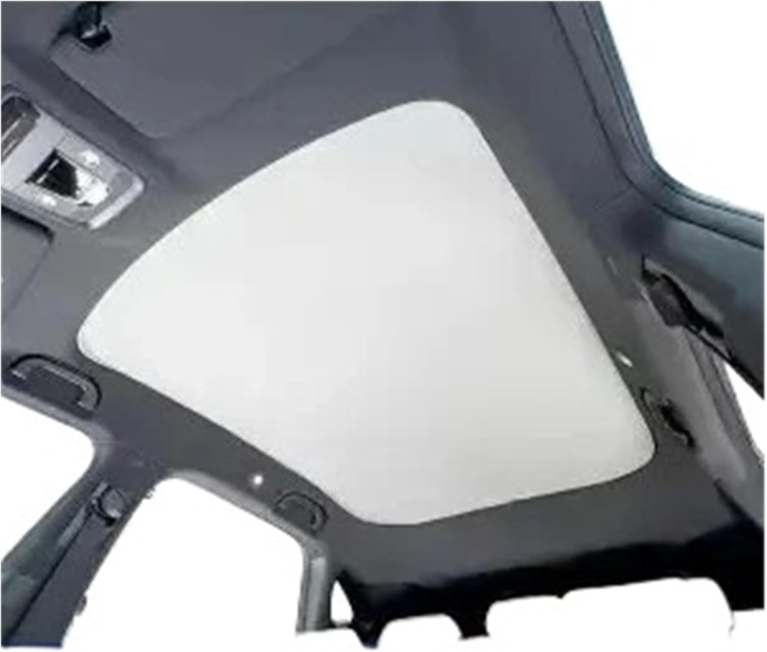 Compatible For BYD Sealion 7 EV 2024-2025 Car Sunroof Sky Curtain Sunshade Roof Thermal Insulation Panoramic Sunroof Auto Accessories(White)