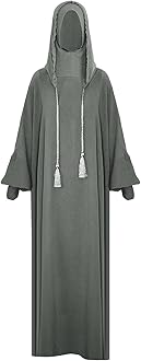 zhxinashu Prayer Abaya for Women Hoodie Kaftan Dresses Muslim Clothes Dubai Jilbab