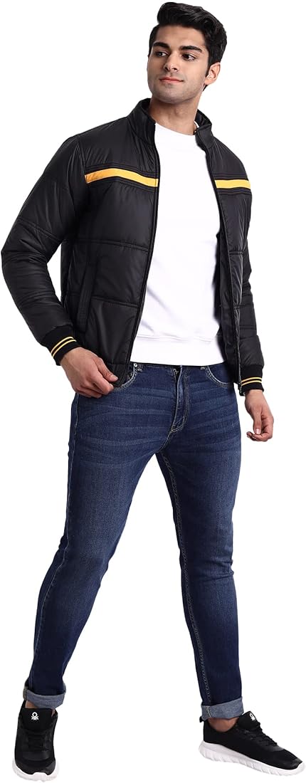 Buy JCB Zest Jacket- FS (Large) Black at Amazon.in